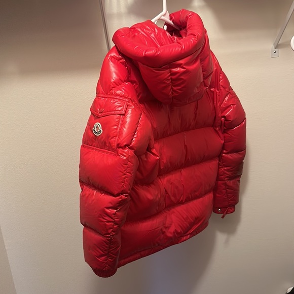 Red Moncler Maya Jacket - Picture 4 of 6